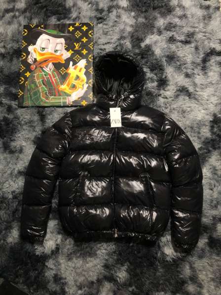 Пуховик Zara x Moncler