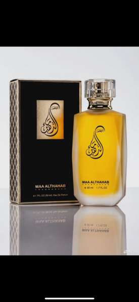 Арабские стойкие духи Maa Althahab