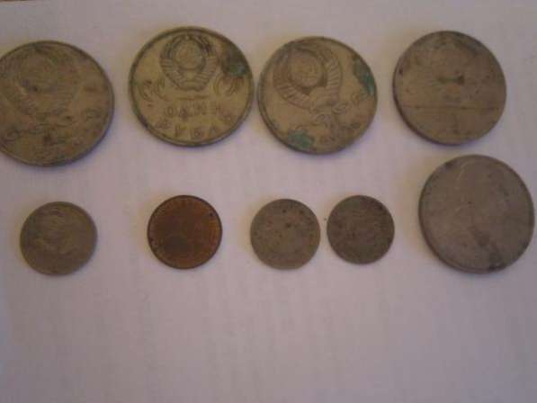 Монеты 1.2.3.5копеек.10.15.20. и 1руб.различного периода СССР в 