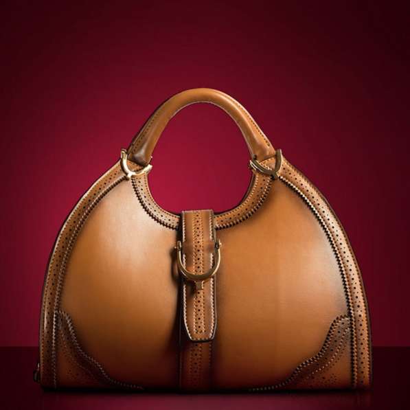 Сумка Stirrup Leather Top Handle bag, арт. GC120-01
