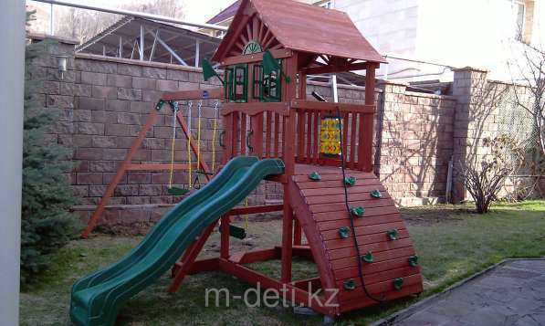 Деревянные детские городки в 