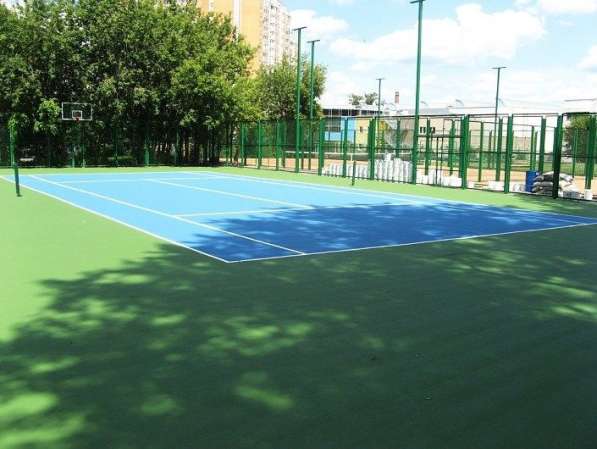Современное покрытие для теннисного корта – Хард (Hard) в Екатеринбурге фото 5