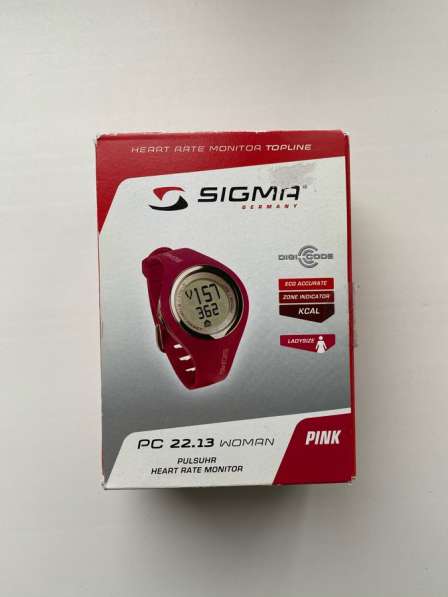 Пульсометр Sigma PC 22.13 Woman розовый