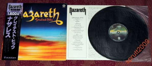 Nazareth - Greatest Hits (Japan press) M в Мытищи фото 6