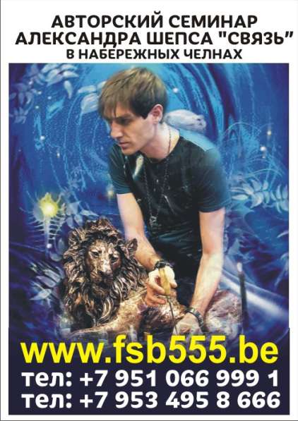 АВТОРСКИЙ СЕМИНАР АЛЕКСАНДРА ШЕПСА "СВЯЗЬ" в Набережных Челнах