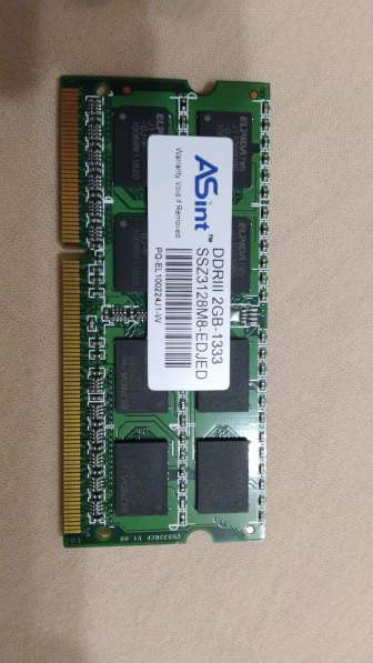 Модули памяти DDR3-2Гб+1Гб