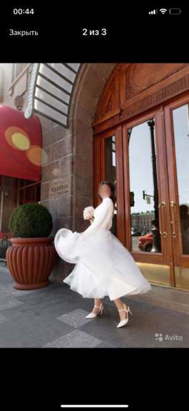 Эксклюзивное свадебное платье! в Москве фото 3