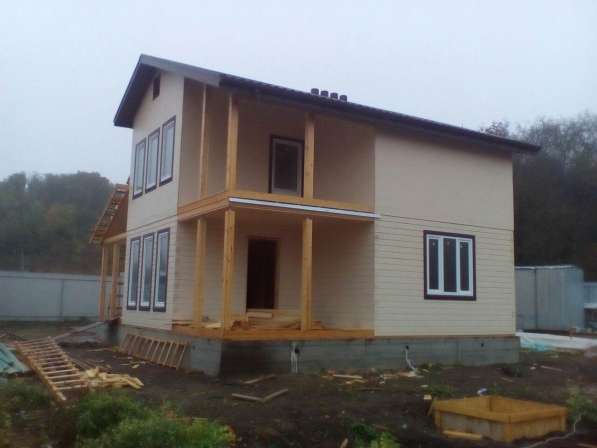 Строительство брусовых и каркасных домов в Бронницах фото 41