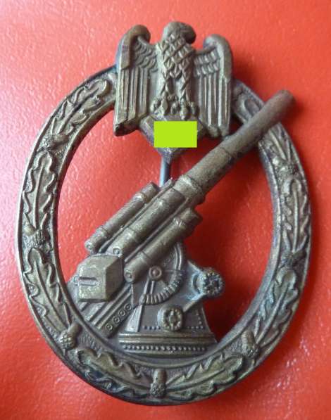 Германия 3 рейх знак Зенитной артиллерии Вермахта №2 в Орле фото 4