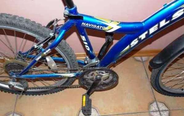 Велосипед синий Stels 510 24" с вилкой AST Omni 191 C4 в 