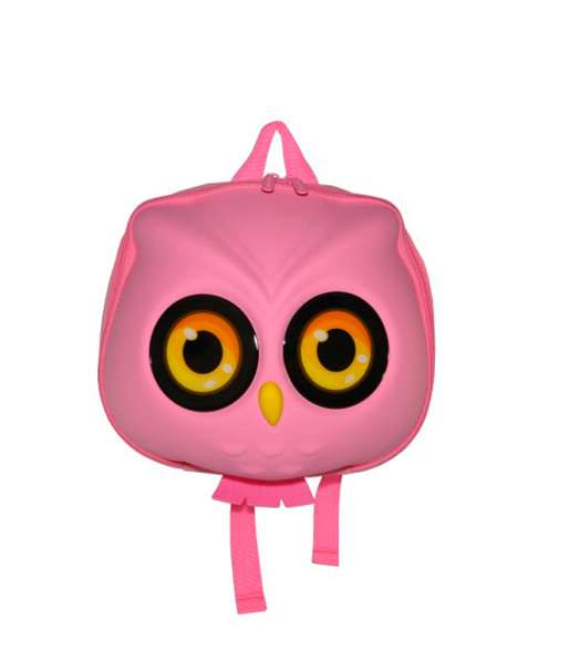 Детский рюкзак Сова (розовый) - Supercute