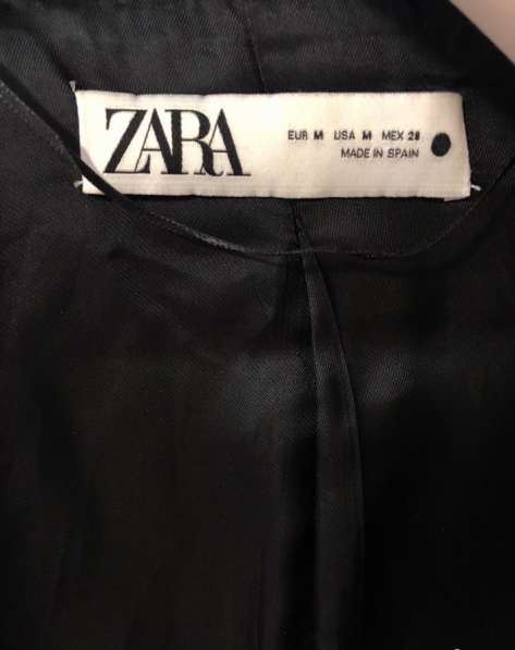 Новый чёрный женский пиджак Zara в Ростове-на-Дону фото 3