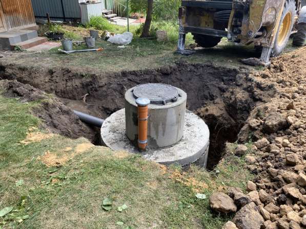 Выгребная яма для коттеджа объемом 4,8м3 в Воронеже фото 5