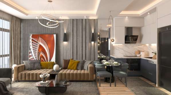 2-к. квартира 48м² Турция, Мерсин, Эрдемли в фото 3