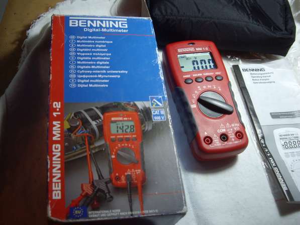 Цифровой мультиметр Benning MM1-2 Germany в Челябинске фото 7