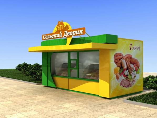 Торговый павильон в Екатеринбурге фото 3