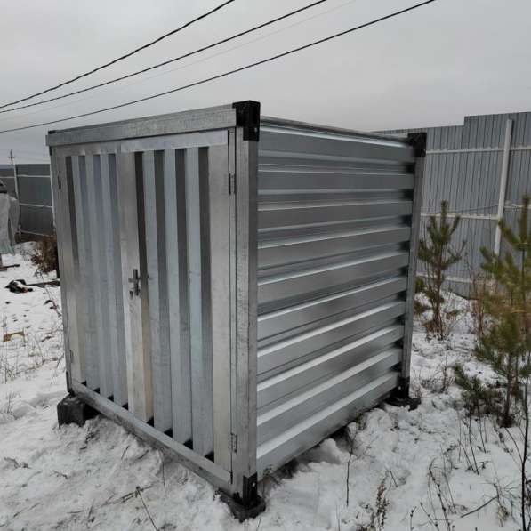 Металлический разборный хозблок Танк в Екатеринбурге фото 5