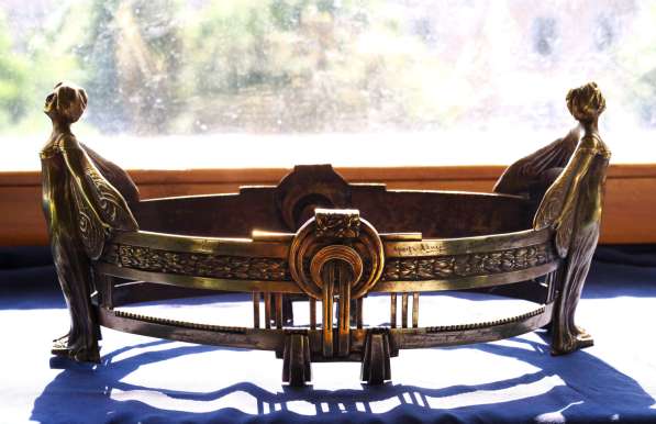 Старинная ваза-фруктовница большого размера в стиле Модерн в Санкт-Петербурге фото 6