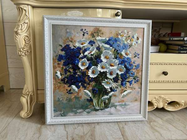 Ромашки картина маслом в Ростове-на-Дону фото 7