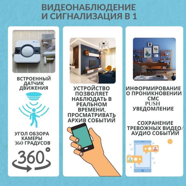 Охранная система VIGUARD HOME COMPACT в Анапе