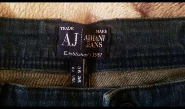 Джинсы Armani в Москве фото 3