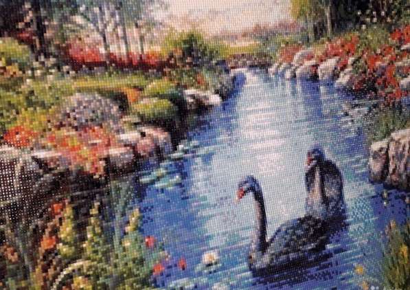 Картина «Лебеди» в Москве