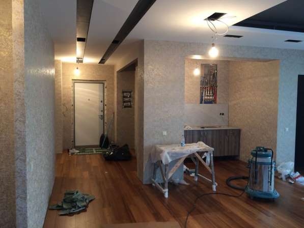 Косметический ремонт квартир,натяжные потолки,частные мастер в Королёве фото 16