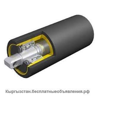 Резиновые конвейерные ролики в 