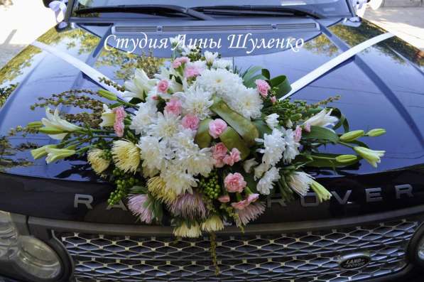 Оформление свадебных машин в Крыму в Симферополе фото 17