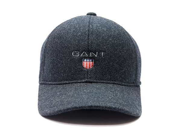 Бейсболка кепка Gant шерстяная (gray) в Москве фото 3