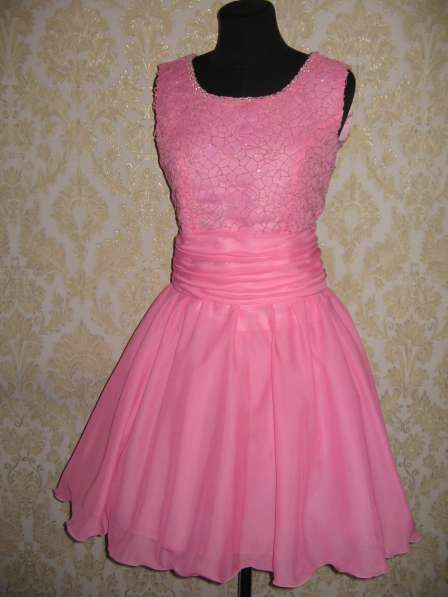 легкое платье "Розовый рассвет" в 