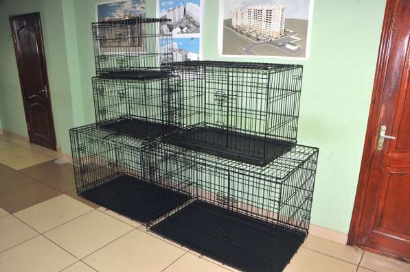 Клетки для собак с пластиковым поддоном в Санкт-Петербурге фото 3