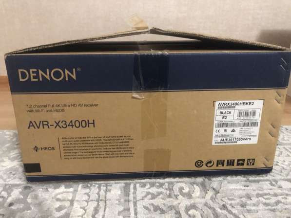 AV-ресивер DENON AVR-х3400h в Москве фото 3