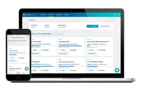Инвестиционная краудлендинг/краудфандинг платформа