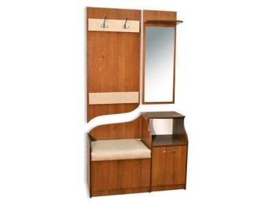 Прихожая Евромебель ПР-3 Орех