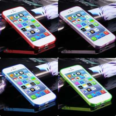 Цветные силиконовые накладки iPhone 5 в Хабаровске фото 4