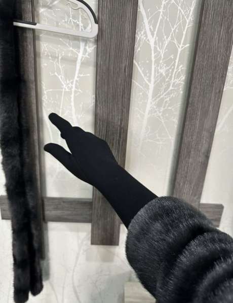 Шуба из экомеха