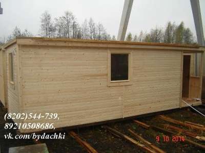 Вагончик (бытовка) деревянная цена 41000 в Череповце фото 7