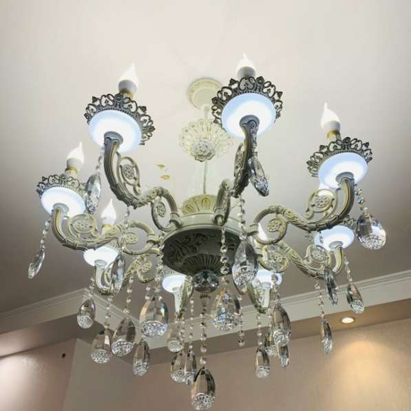 Хрустальные люстры в Москве фото 21