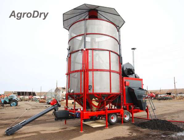 Зерносушилка на угле/пеллетах - AgroDry TKM-33SF в Калининграде фото 3