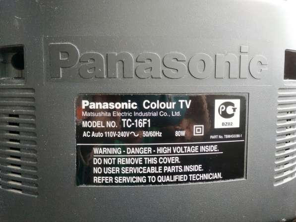 Телевизор Panasonic Colour TV TC-16F1 кинескоп в Тюмени
