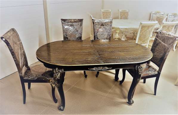 Столы стулья из массива бука в Солнечногорске фото 13