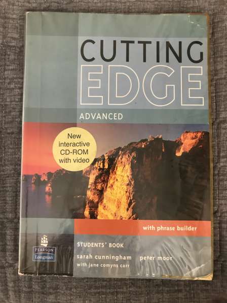 Книга по английскому Cutting Edge Advanced с DVD