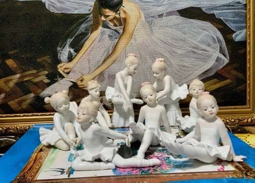 Фарфоровые статуэтки Балерины