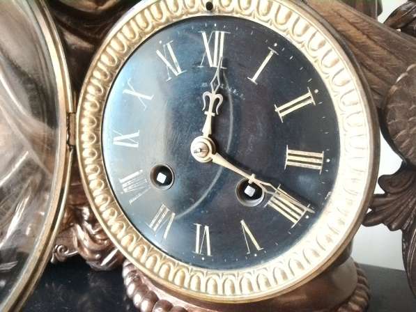 Каминные часы с боем Франция 19 век в Перми фото 6