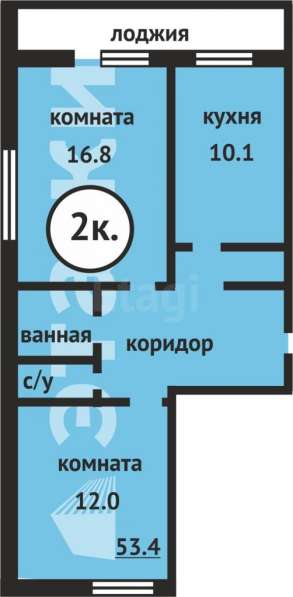 Продается 2-х квартира по низкой цене. р-н Чернышевского в Вологде фото 13