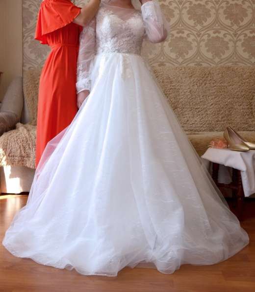 Счастливое свадебное платье в Брянске фото 5