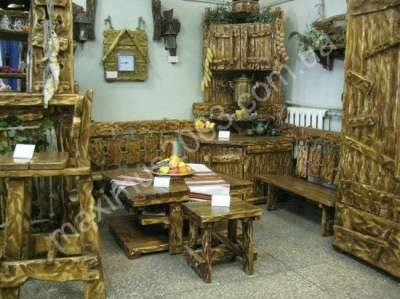 Мебель под старину из массива сосны в Екатеринбурге фото 5