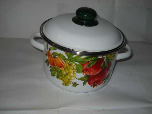 Кастрюль эмаль сталь