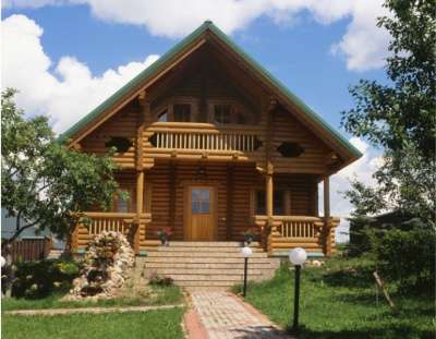 Строительство дом из бревна в Казани фото 3